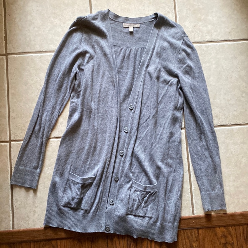 Like New: Banana Republic Long Button Down Cardigan